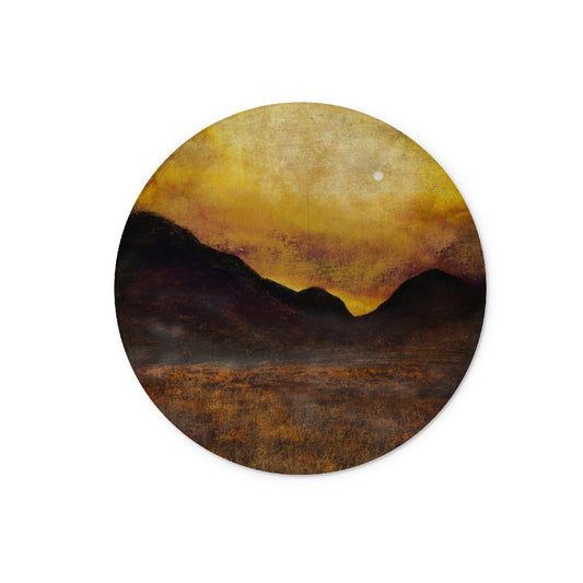 Glencoe Moonlight Glass Chopping Board | Scottish Art Gifts