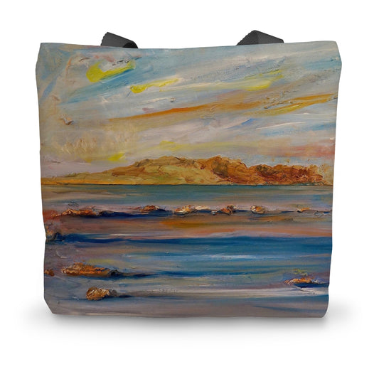 Tiree Dawn Canvas Tote Bag | Scottish Art Gifts
