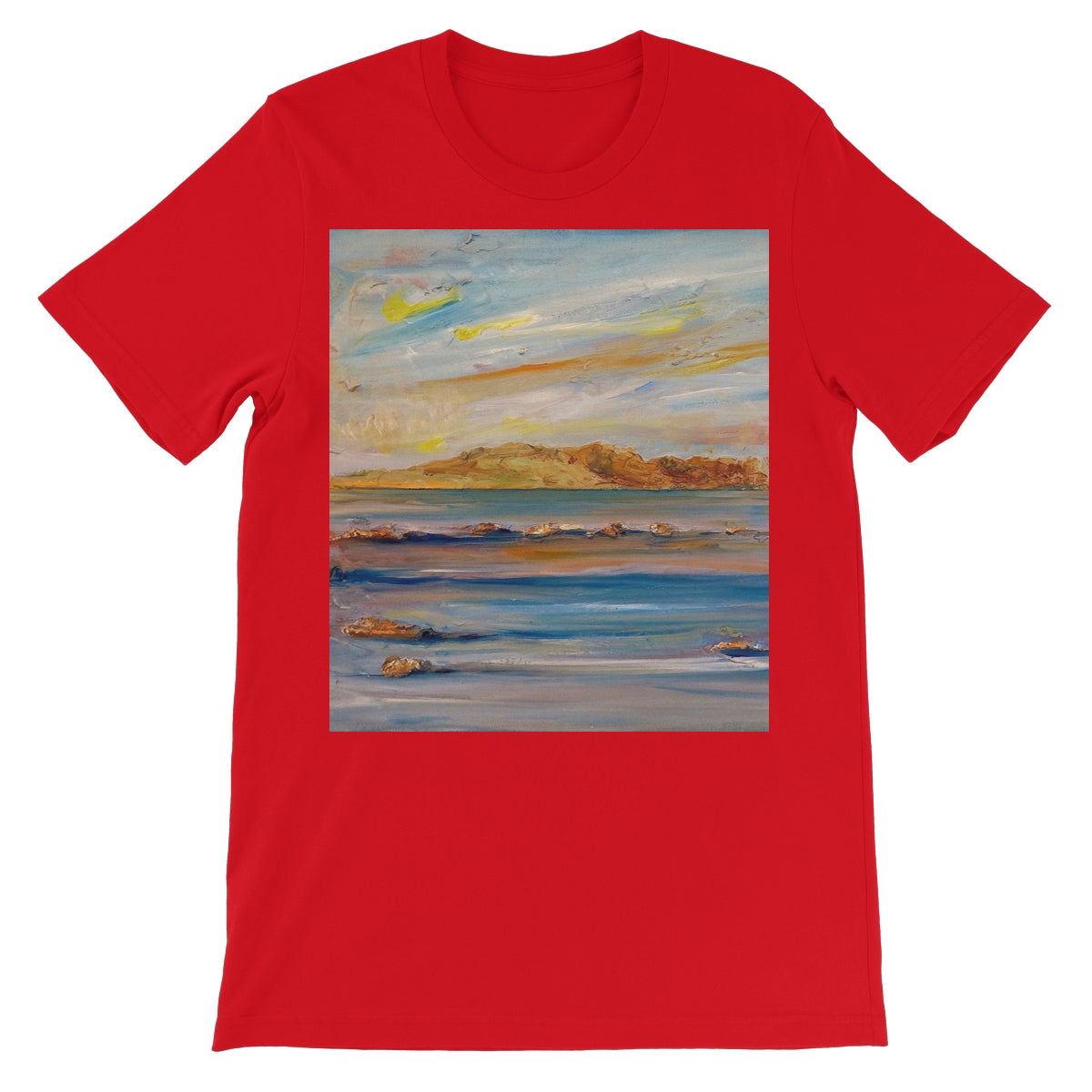 Tiree Dawn Unisex Short Sleeve T-Shirt | Scottish Art Gifts