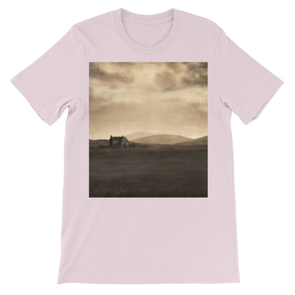 A Moonlit Croft Unisex Short Sleeve T-Shirt | Scottish Art Gifts