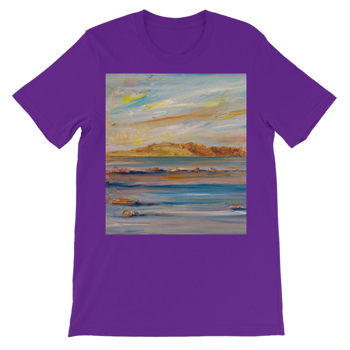 Tiree Dawn Unisex Short Sleeve T-Shirt | Scottish Art Gifts