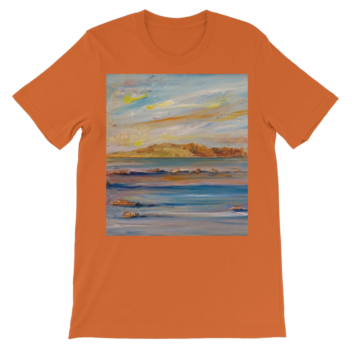 Tiree Dawn Unisex Short Sleeve T-Shirt | Scottish Art Gifts