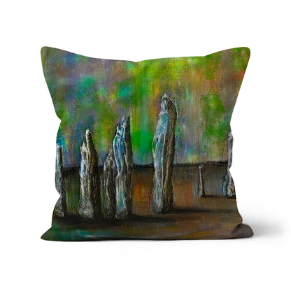 Callanish Northern Lights Lewis Cushion | Scottish Art Gifts