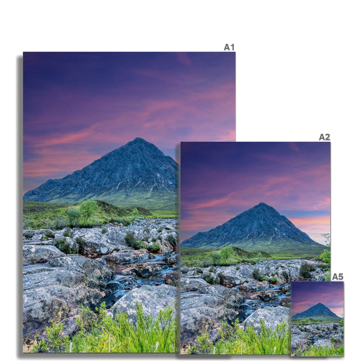 Buachaille Etive Mor Dawn Glencoe Scottish Landscape Photography | Fine Art Print