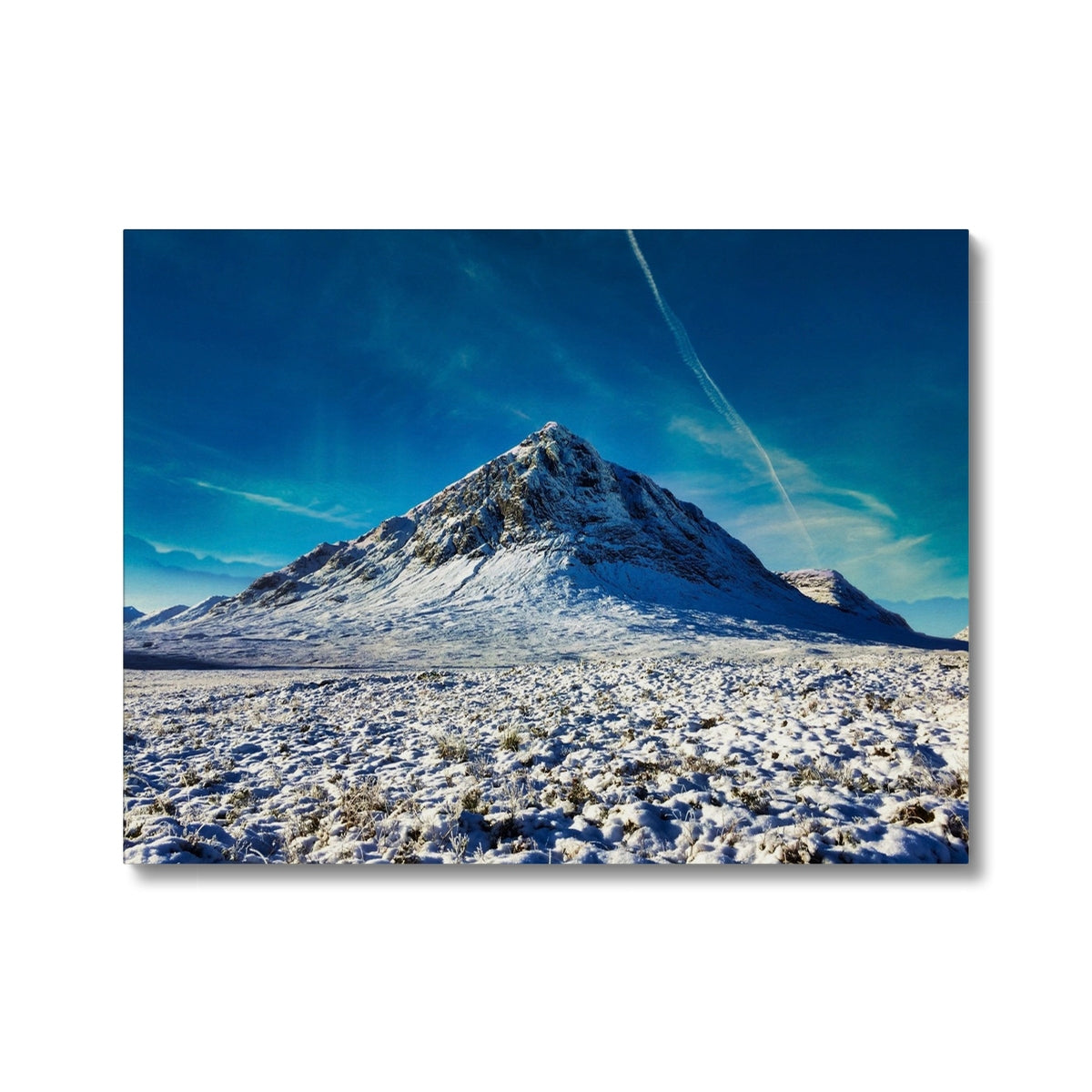 Buachaille Etive Mor Snow Glencoe Scottish Landscape Photography | Canvas Prints From Scotland Prints From Scotlands From Scotland