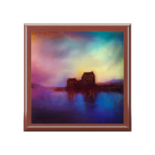 Eilean Donan Castle Sunset | Jewellery Box | Scotland | Scottish Art Gifts