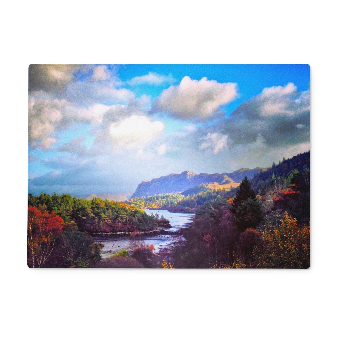 Plockton Glass Chopping Board | Scottish Art Gifts