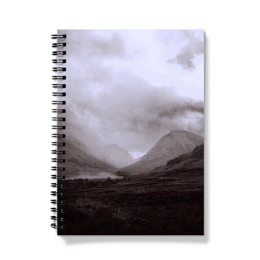 Glencoe Mist Notebook | Scottish Art Gifts