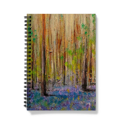 Highland Bluebells Notebook | Scottish Art Gifts