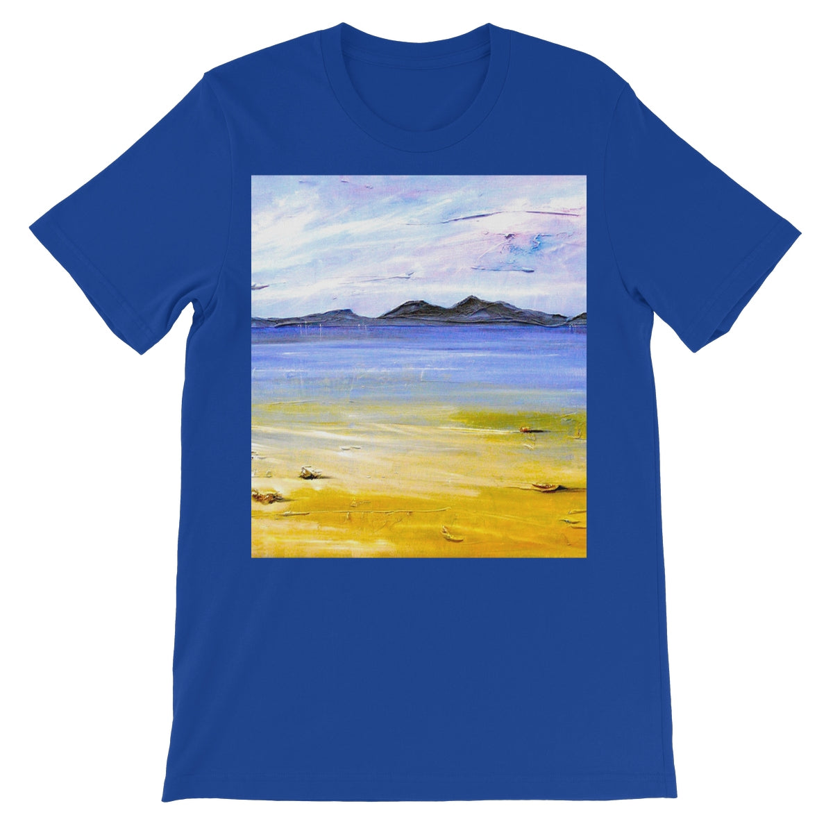 Camusdarach Beach Arisaig Unisex Short Sleeve T-Shirt | Scottish Art Gifts