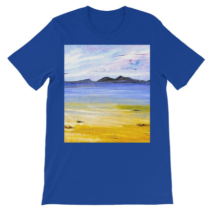 Camusdarach Beach Arisaig Unisex Short Sleeve T-Shirt | Scottish Art Gifts