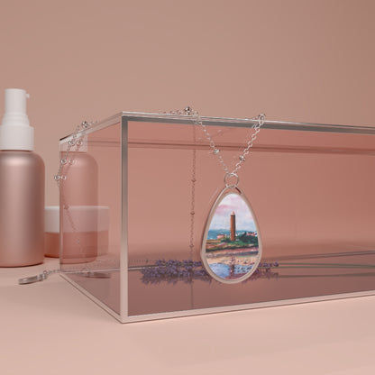 Pencil Point Largs Necklace | Scottish Art Gifts