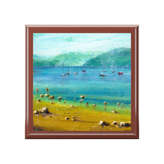 Clyde Summers Day Jewellery Box | Scottish Art Gifts