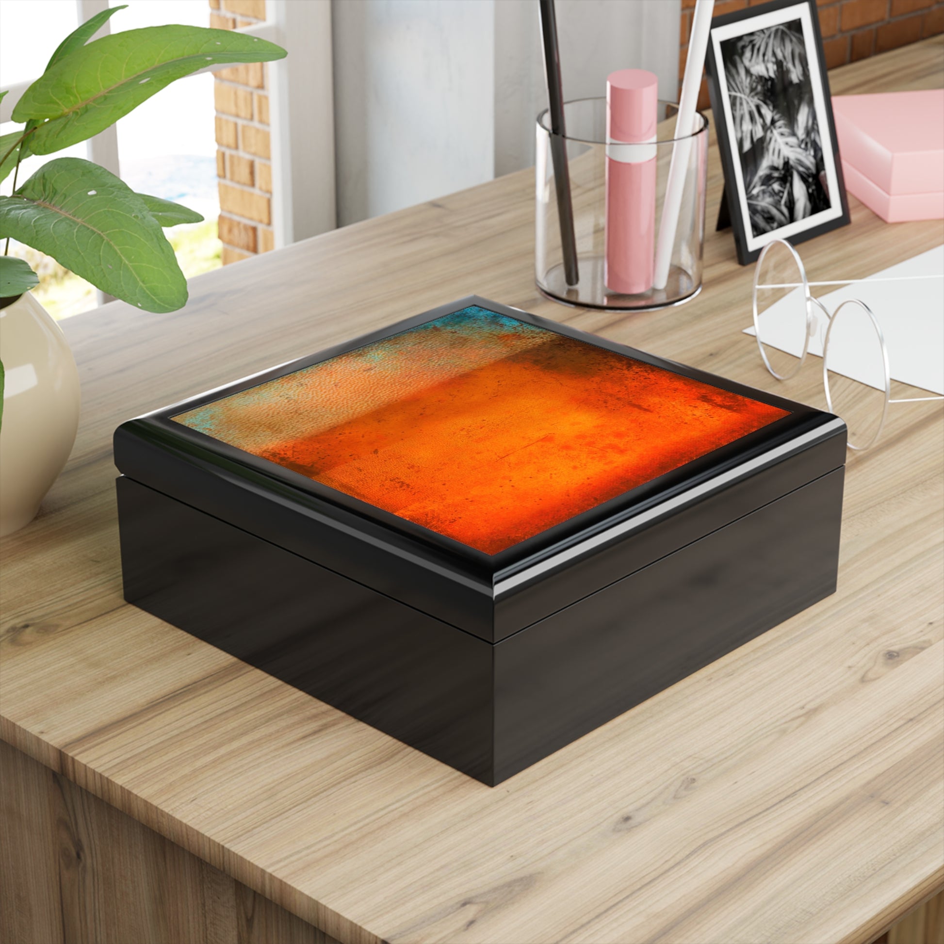 Sunset Horizon Jewellery Box | Scottish Art Gifts