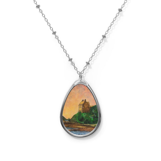 Duntrune Castle Scotland Necklace | Scottish Art Gifts