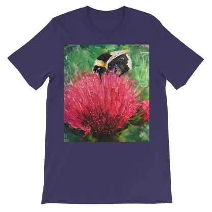 The Thistle & The Bee Unisex Short Sleeve T-Shirt | Scottish Art Gifts