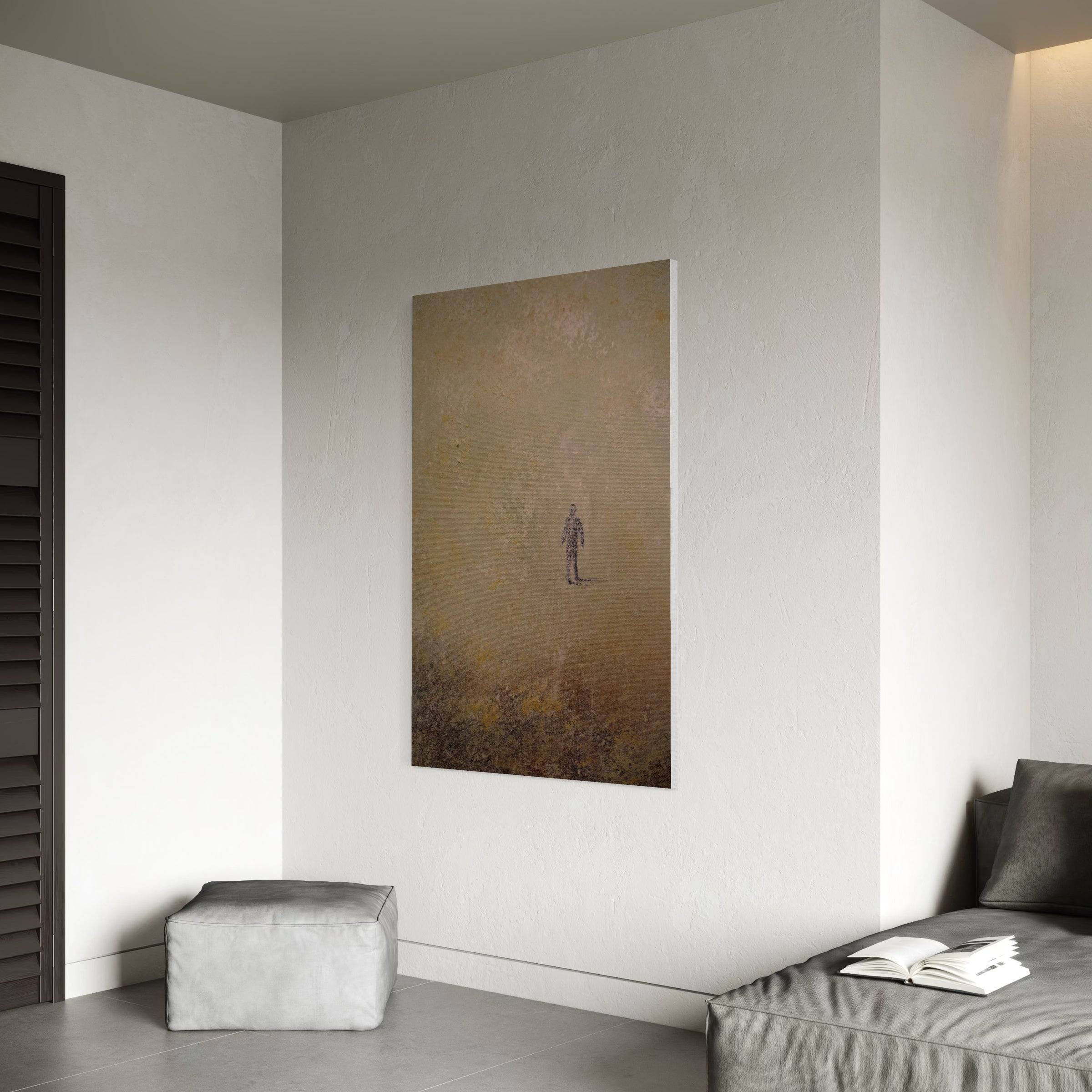 Into The Munro Mist Statement Interior Wall Art Canvas.