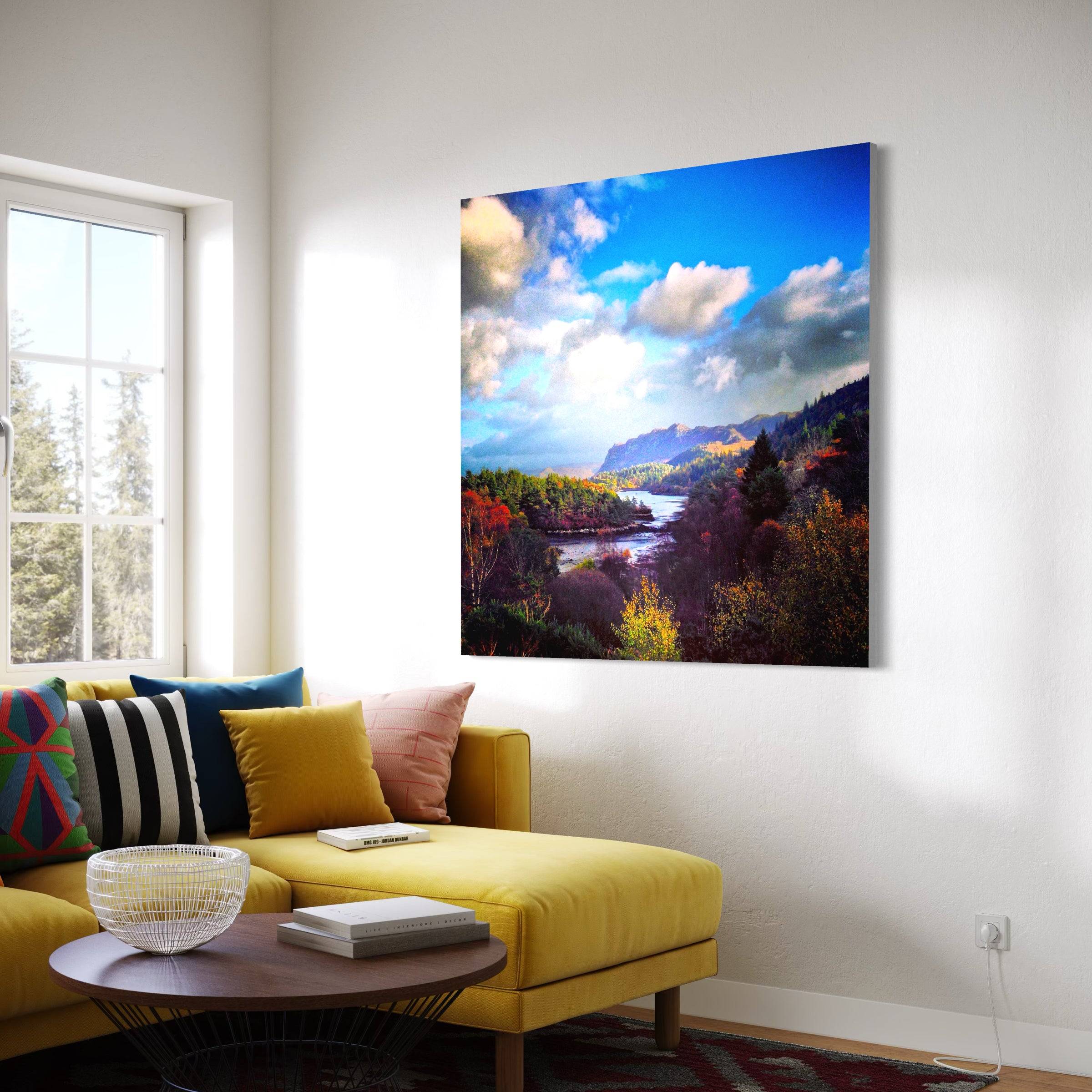 Plockton Statement Interior Wall Art Canvas