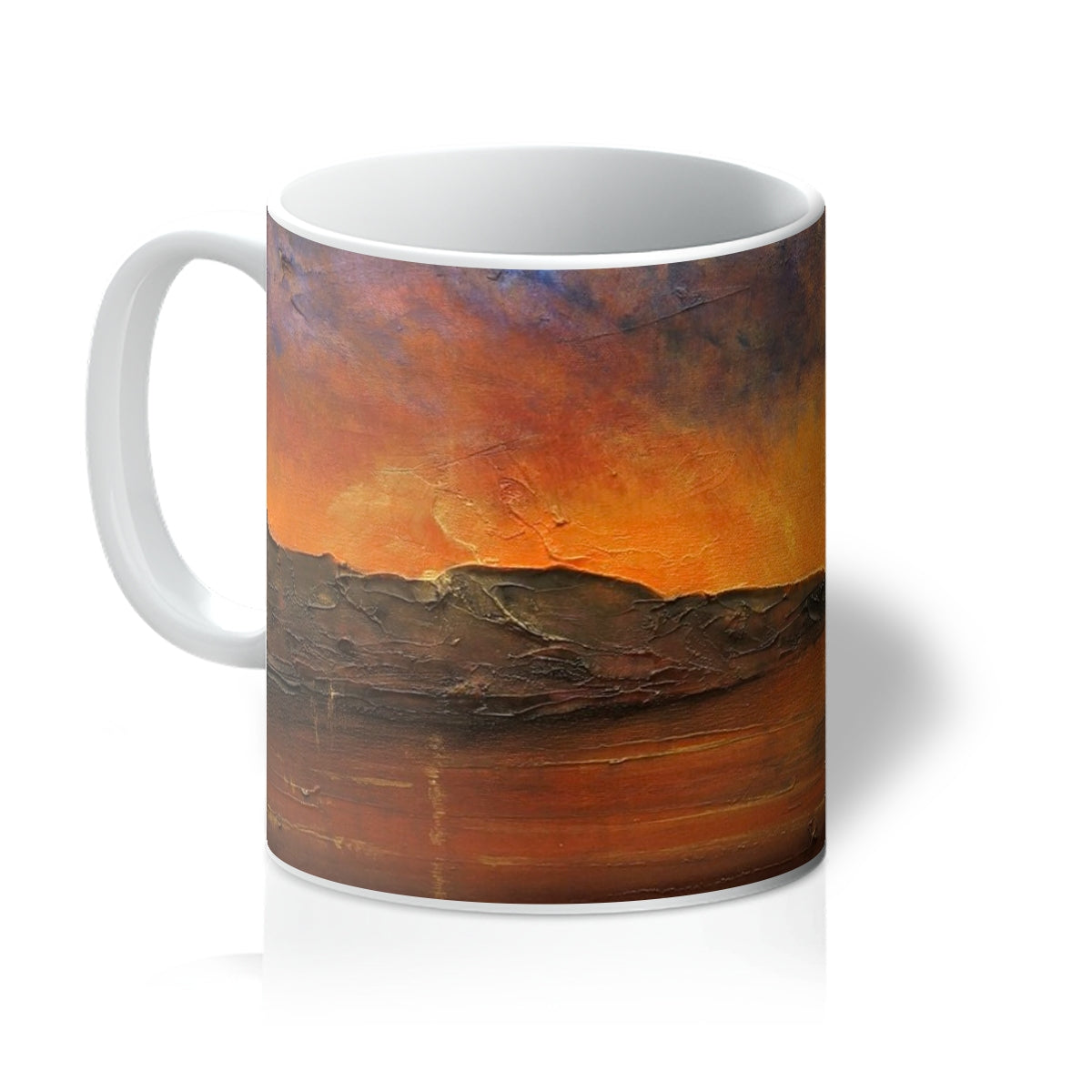 A Brooding Clyde Dusk Art Gifts Ceramic Mug from my River Clyde Art Gallery Art Gallery Collection