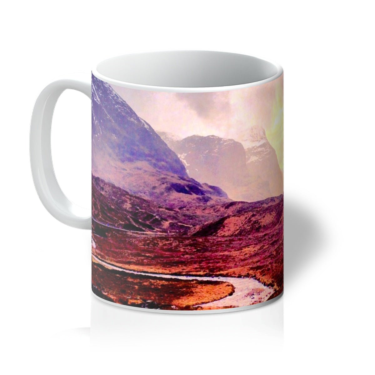 A Brooding Glencoe Art Gifts Ceramic Mug from my Glencoe Art Gallery Art Gallery Collection