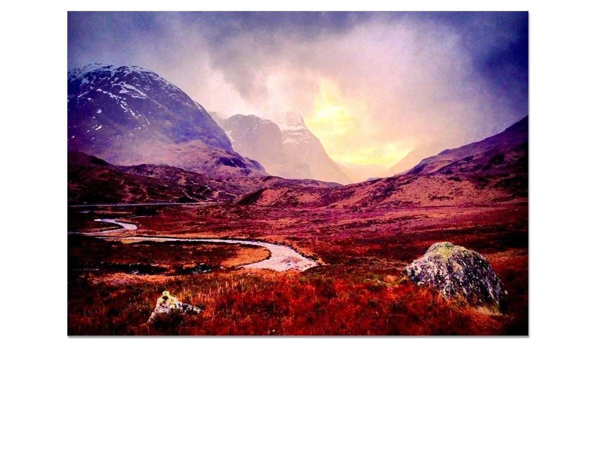 A Brooding Glencoe-art-painting-scotland