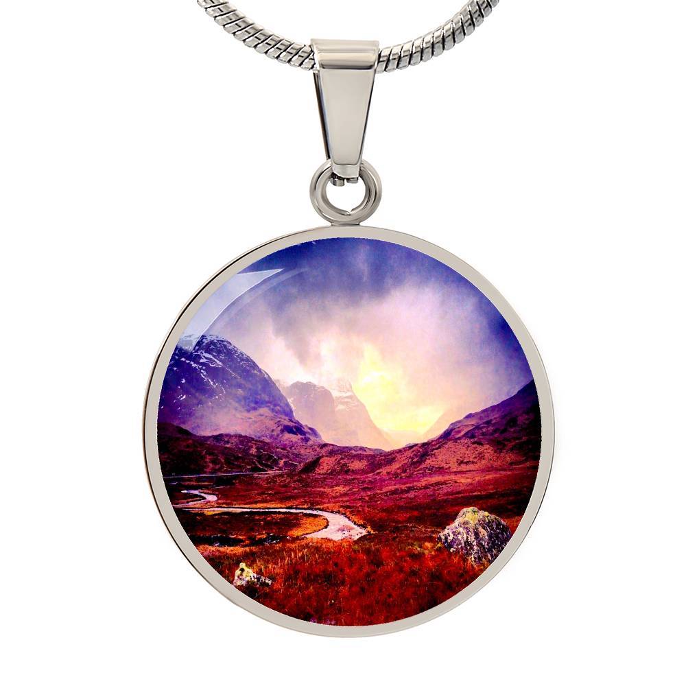 A Brooding Glencoe | Scottish Art Jewelry | Luxury Designer Necklace