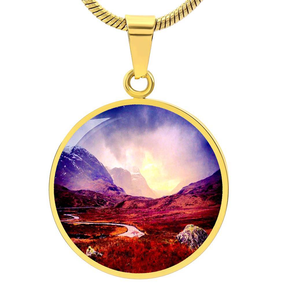 A Brooding Glencoe | Scottish Art Jewelry | Luxury Designer Necklace