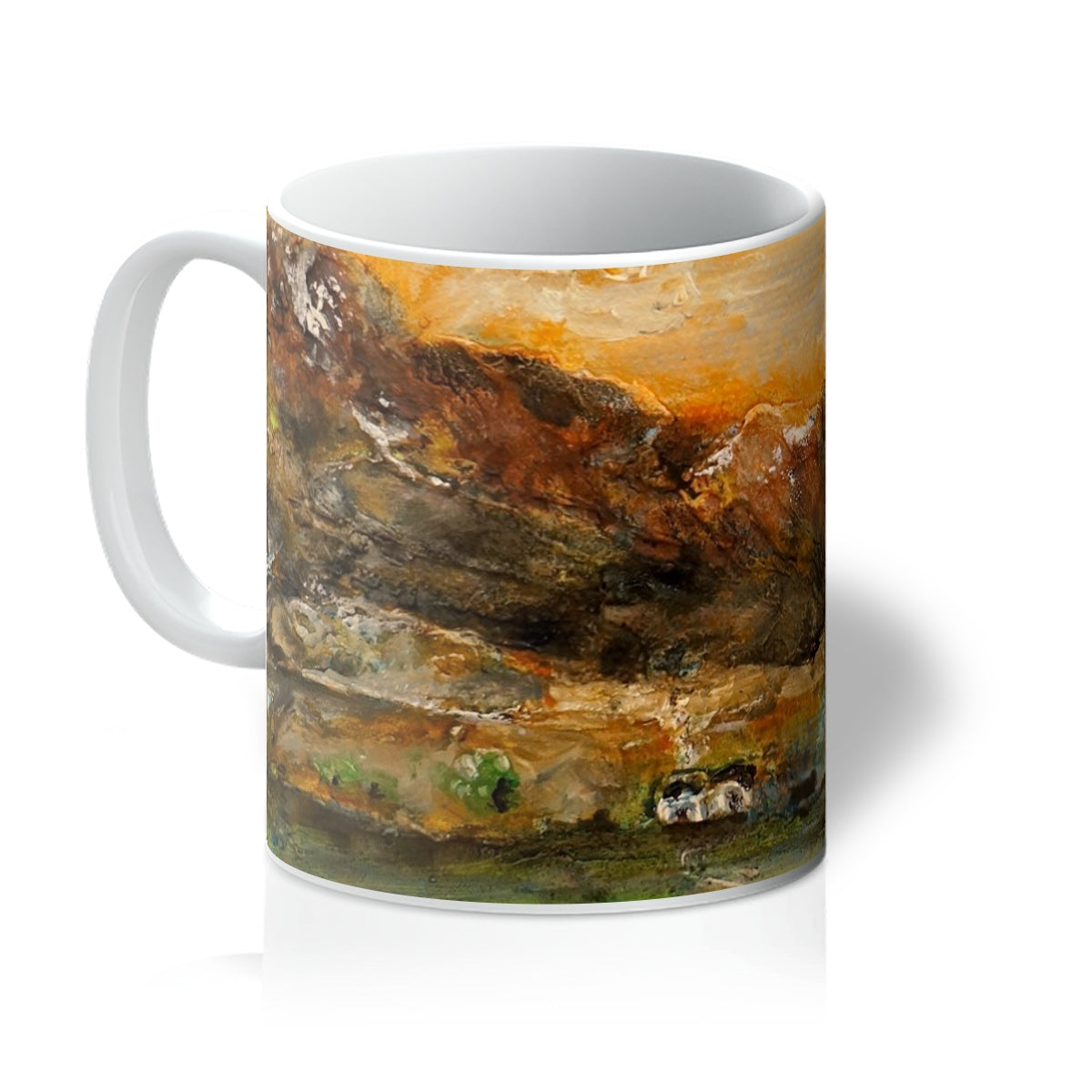 A Glencoe Cottage Art Gifts Ceramic Mug from my Glencoe Art Gallery Art Gallery Collection