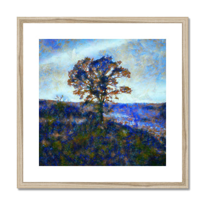 A Winter Highland Tree Painting | Framed &amp; Mounted Prints From Scotland