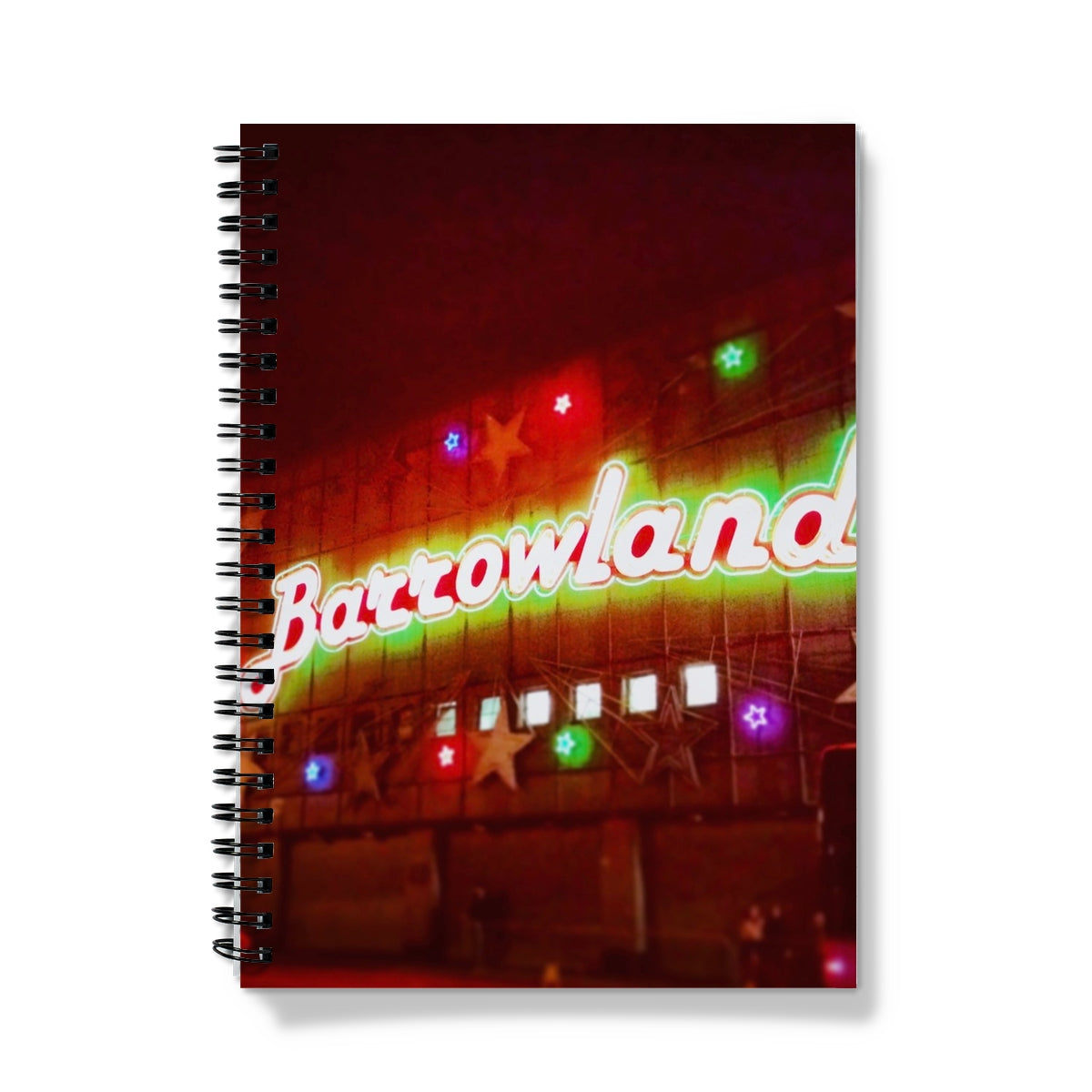 A Neon Glasgow Barrowlands Notebook | Scottish Art Gifts