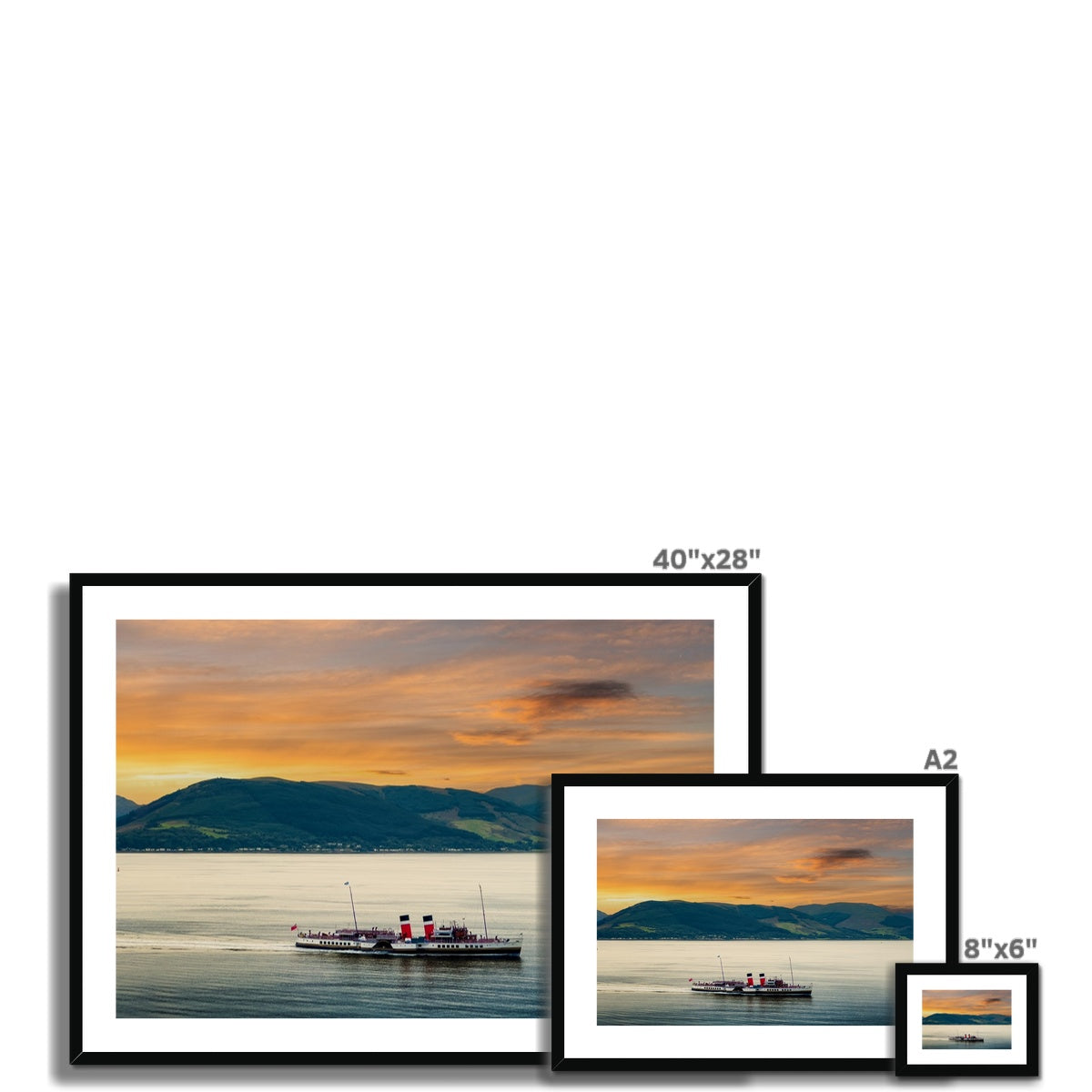 The Waverley Scottish Landscape Photography | Framed & Mounted Print