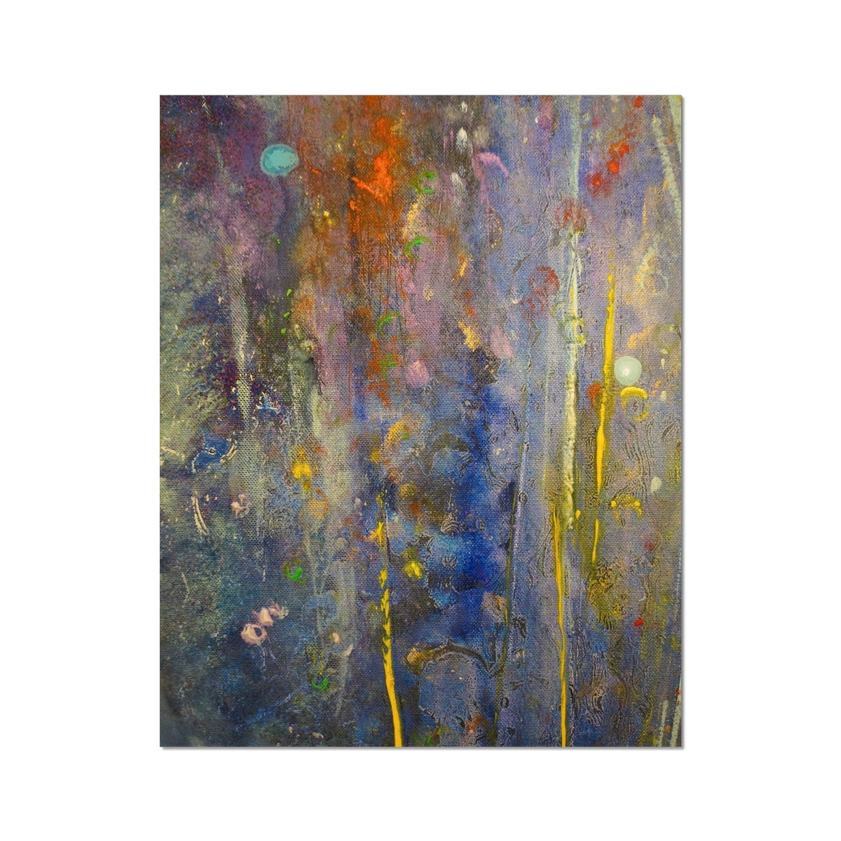 Abstract Paintings - ' Cairngorms Waterfall ' Artist Proof Collector Print