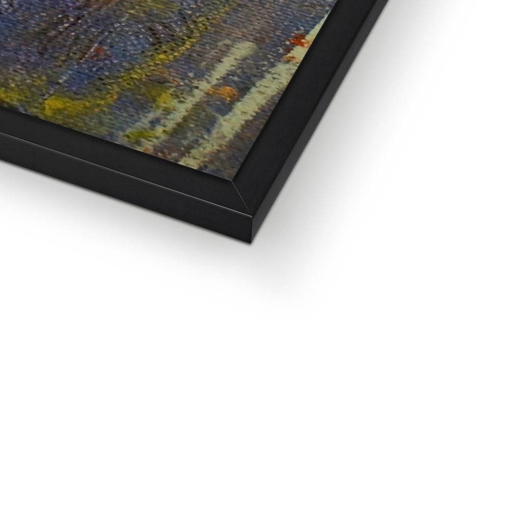 Abstract Paintings - ' Cairngorms Waterfall ' Framed Print