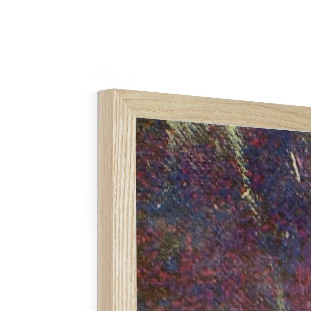 Abstract Paintings - ' Cairngorms Waterfall ' Framed Print