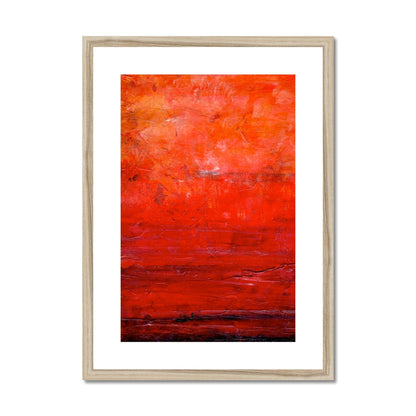 Abstract Summer Painting | Framed &amp; Mounted Prints From Scotland