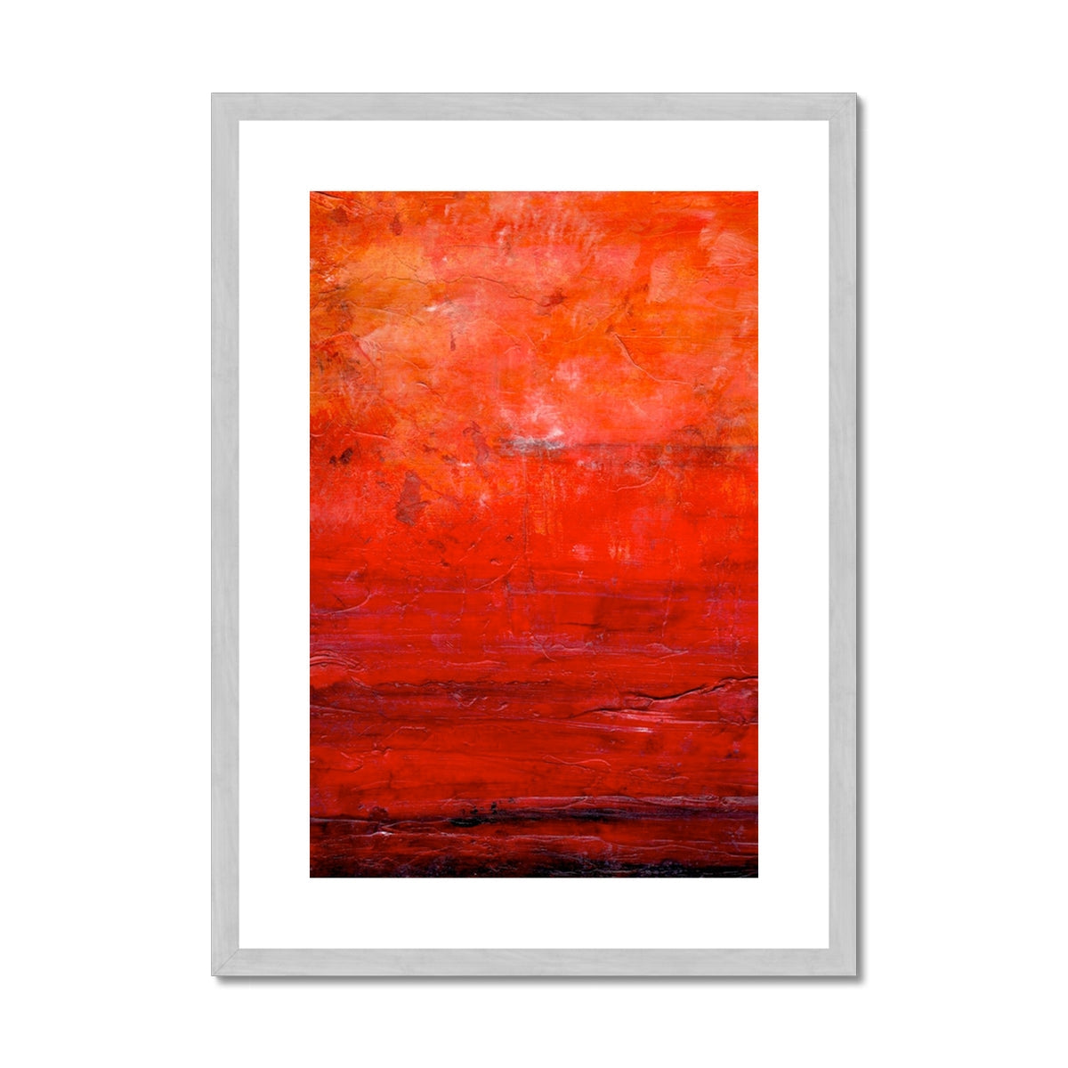 Abstract Summer Painting | Antique Framed & Mounted Prints From Scotland