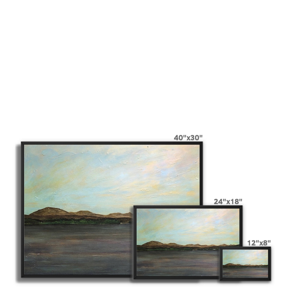 Rhu Painting | Framed Canvas Prints From Scotland