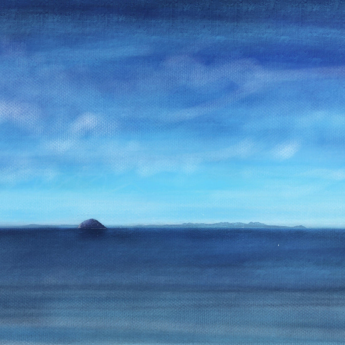 Ailsa Craig &amp; Arran | Scotland In Your Pocket Art Print