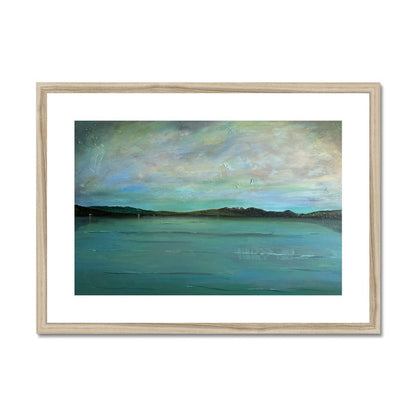 An Emerald Loch Lomond Painting | Framed &amp; Mounted Prints From Scotland