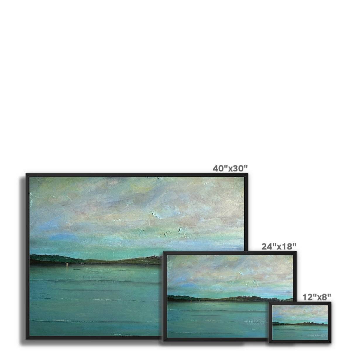 An Emerald Loch Lomond Painting | Framed Canvas Prints From Scotland