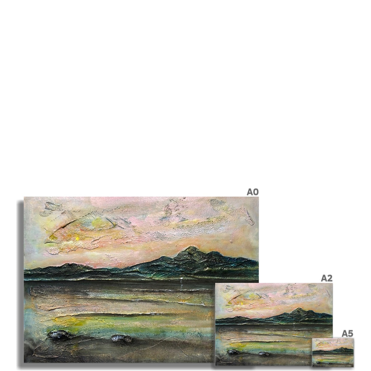An Ethereal Loch Na Dal Fine Art Print.