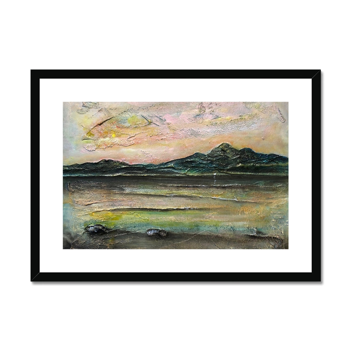 An Ethereal Loch Na Dal Skye Painting | Framed & Mounted Prints From Scotland