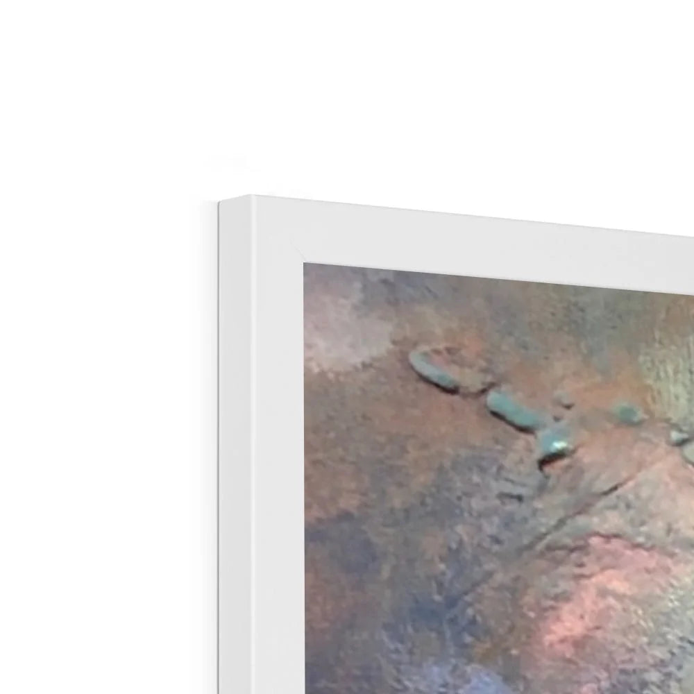 Angels Fingers Over Greenock Framed Print - River Clyde Art Gallery Scotland Worldwide Shipping Scottish Artist Fine Prints and Paintings