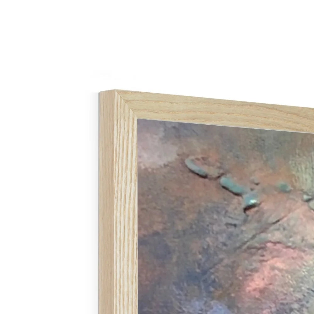 Angels Fingers Over Greenock Framed Print - River Clyde Art Gallery Scotland Worldwide Shipping Scottish Artist Fine Prints and Paintings