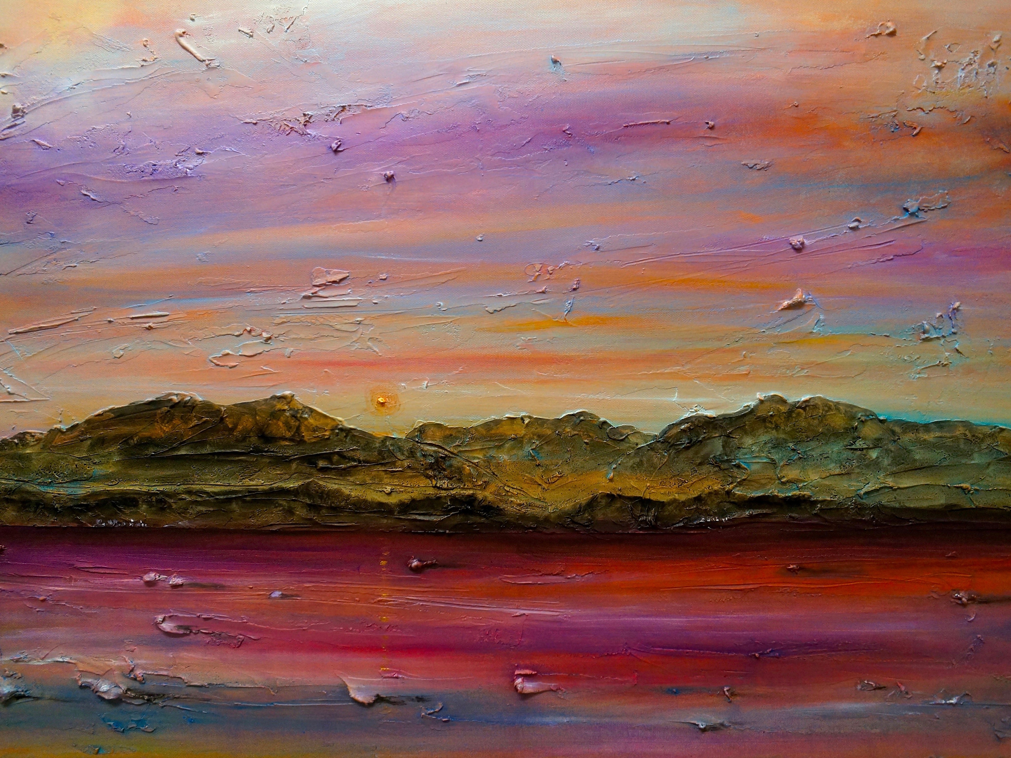 Arran Autumn Dusk Art Prints
