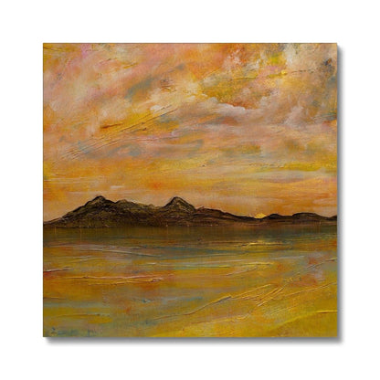 Arran Dusk Canvas