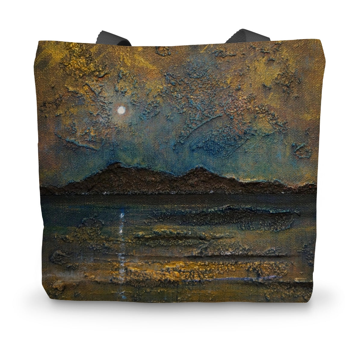 Arran Moonlight Art Gifts Canvas Tote Bag