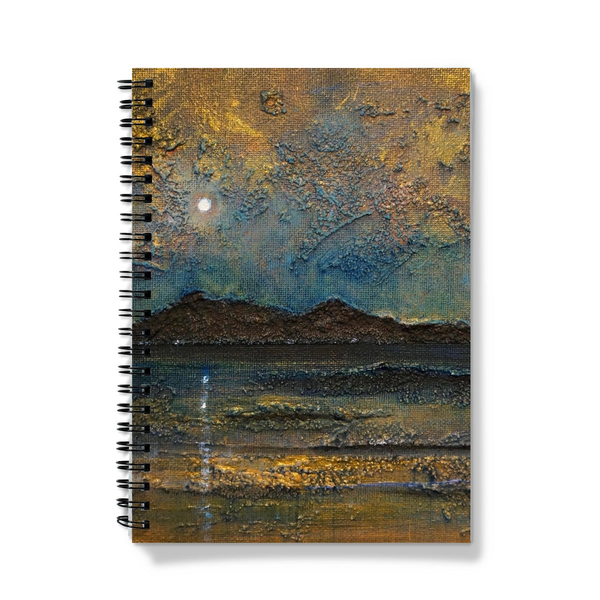 Arran Moonlight Art Gifts Notebook