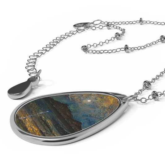 Arran Moonlight Art Necklace | Scottish Art Gifts