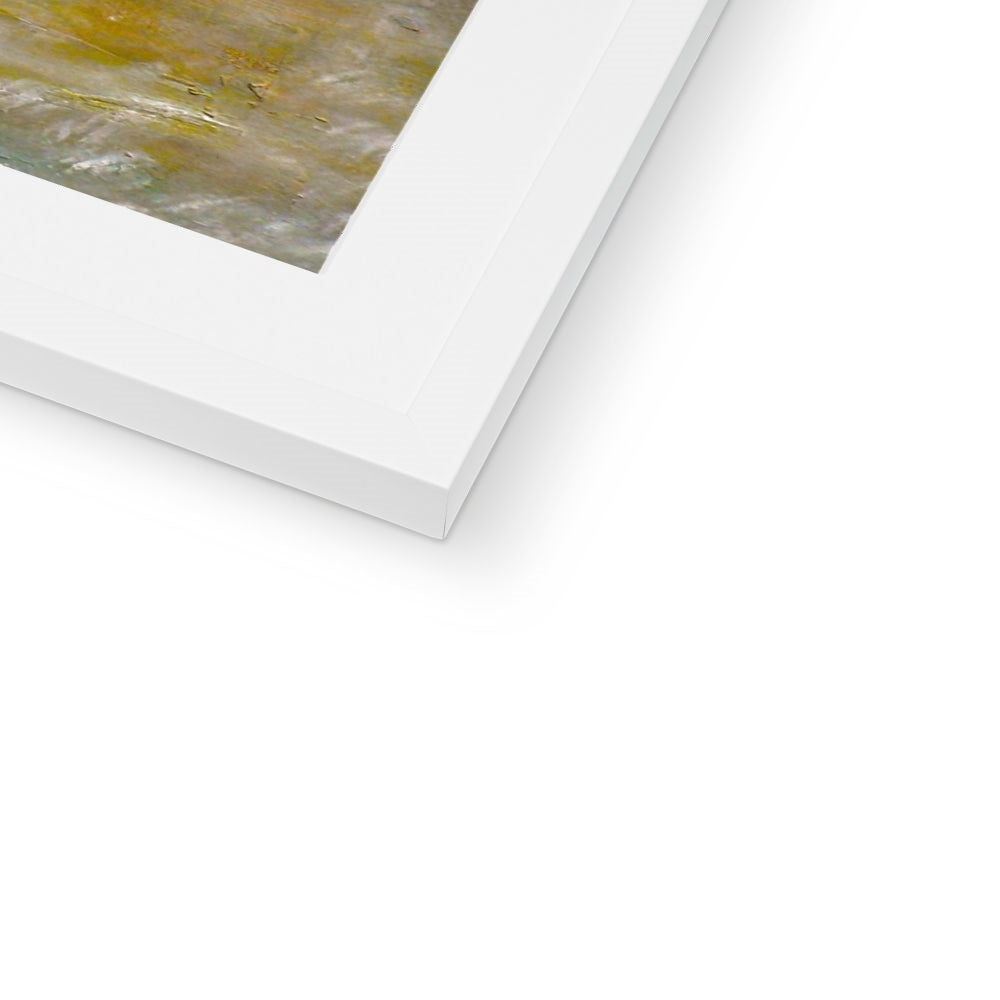 Arran Snow Painting | Framed & Mounted Prints From Scotland